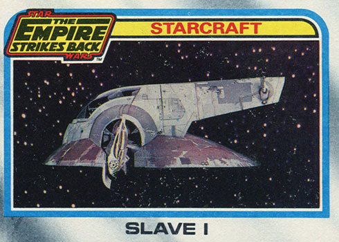 1980 Star Wars Empire Strikes Back Trading Card # 66 Star Lovers