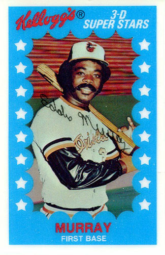 1983 Kellogg's Eddie Murray Was the Beginning and the End – Wax