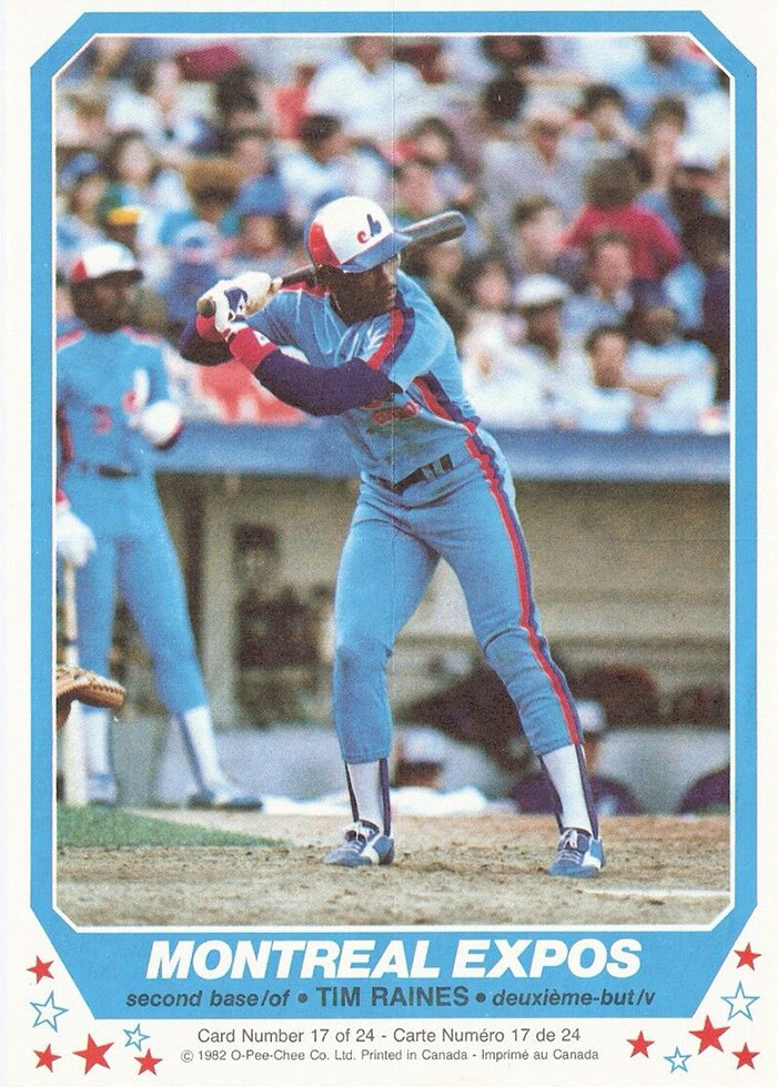 1982 MONTREAL EXPOS MLB BASEBALL TEAM OPC O-PEE-CHEE PHOTO CARD LOT VINTAGE