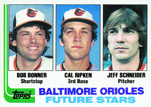 1982 Topps Baseball Cal Ripken Jr. Rookie Card