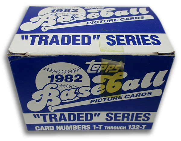1982 Topps Traded Baseball Cards Checklist, Team Set Lists, Details
