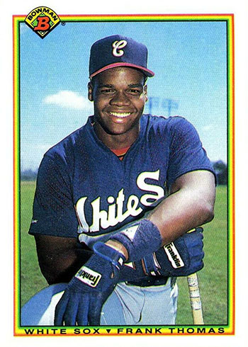 Top 20 Frank Thomas Rookie Card Checklist to buy now!