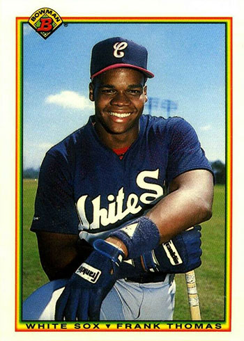 Rookie Card Showcase: 1990 Leaf Frank Thomas