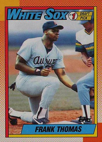 1990 O-Pee-Chee Frank Thomas Rookie Card