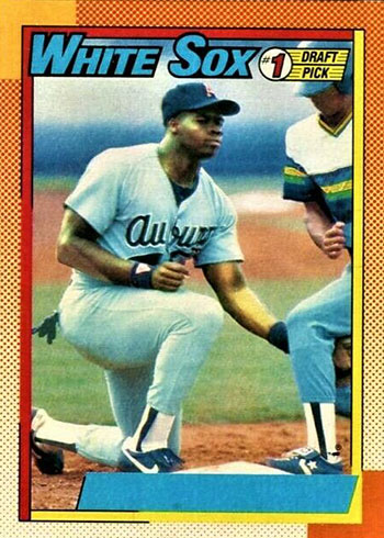 1990 Topps Frank Thomas No Name on Front