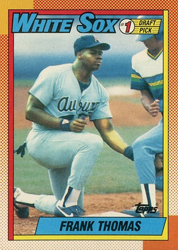 1990 Topps Frank Thomas Rookie Card