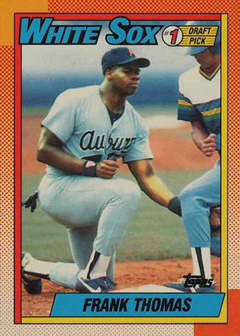 Frank Thomas 1990 Topps #414 RC