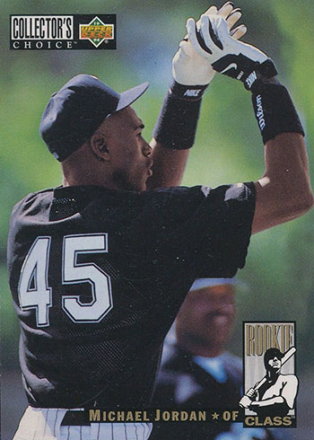 Michael Jordan 1994 UPPER DECK STAR ROOKIES RC #19 CHICAGO WHITE SOX!