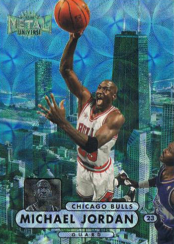 【PSA9】1997 Metal / Michael Jordan