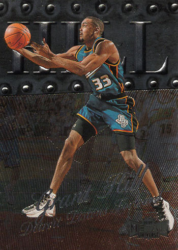 1998-99 Metal Universe Basketball Grant Hill Promo Card