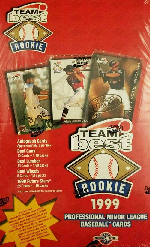 1999 Team Best Rookies Baseball Box