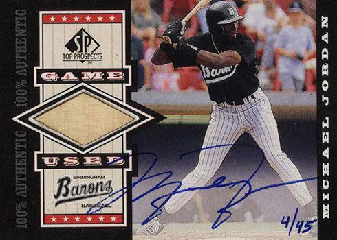 Top 13 Michael Jordan Baseball Cards Ever Produced