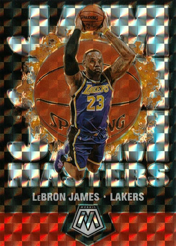 2019-20 Panini Mosaic Basketball Jam Masters LeBron James
