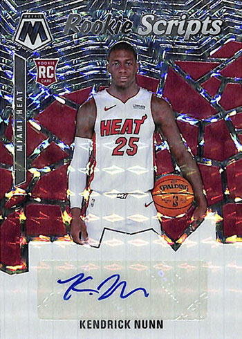 2019-20 Panini Mosaic Basketball Checklist, Team Set Lists, Box Info