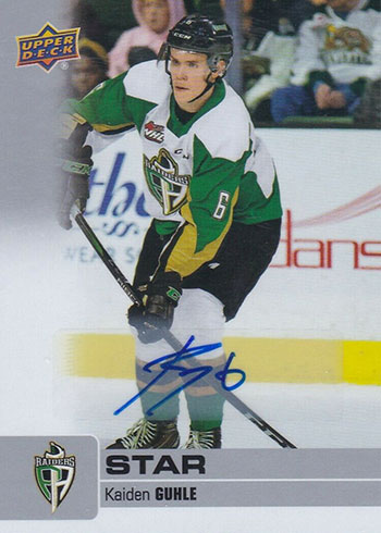 2019-20 UD CHL Hockey #23 Ozzy Wiesblatt Prince Albert Raiders Official  Upper Deck Canadian Hockey League Trading Card