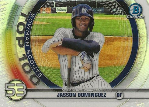 2020 Bowman Baseball Bowman Scouts' Top 100 Jasson Dominguez