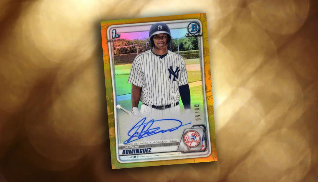 Big Early Returns for Jasson Dominguez's First 2020 Bowman