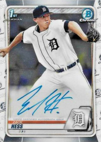 2020 Bowman Chrome Autographs Checklist and Prospect Guide