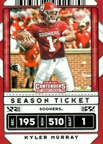 ANTHONY GORDON GARDNER MINSHEW II 2020 Panini Contenders Draft