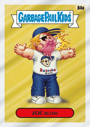 2020 Topps Garbage Pail Kids Chrome Joe Blow