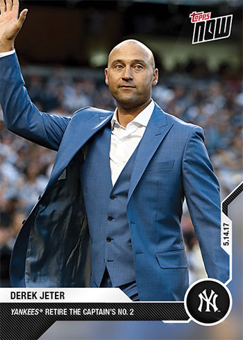 2020 Topps Now Chrome Derek Jeter Career Retrospective 1