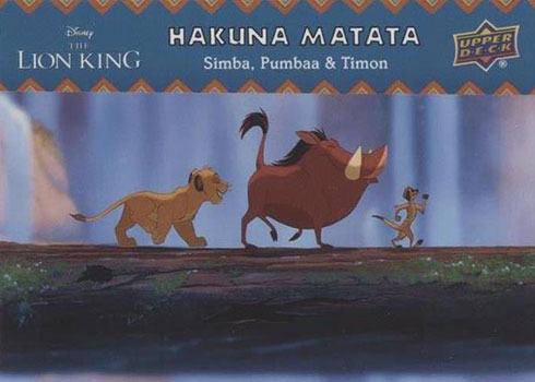 2020 Upper Deck Lion King Checklist, Trading Card Details, e-Pack Info