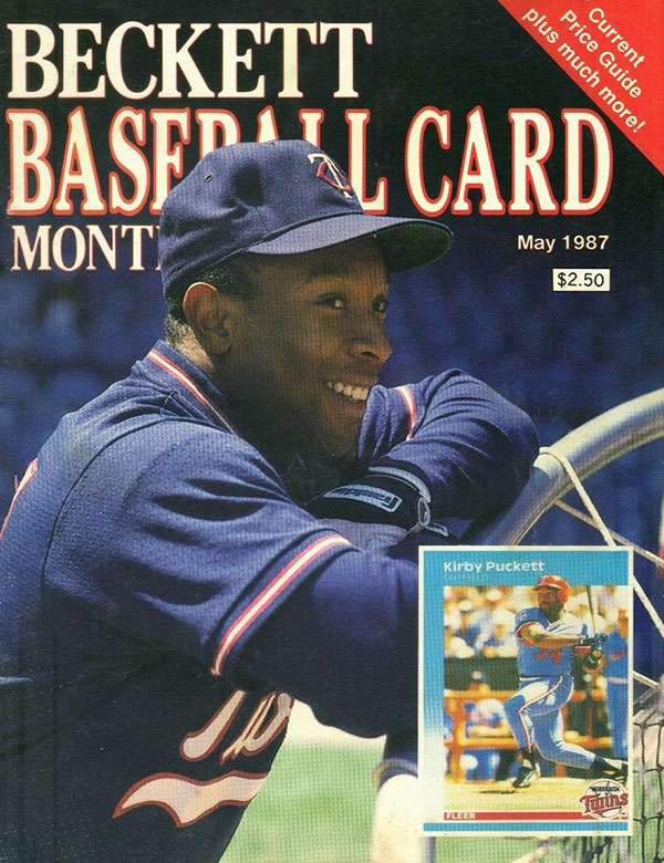 Beckett Baseball Card Monthly May, 1987 Kirby Puckett