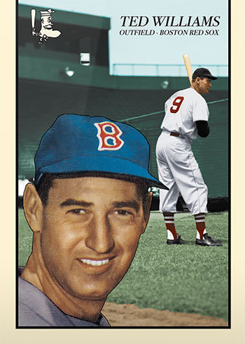 Topps Project 2020 90 Ted Williams