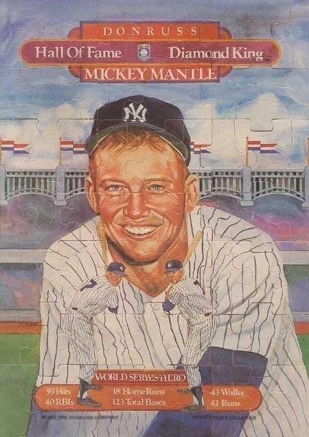 Mickey Mantle 2019 Panini National Treasures Game Gear Trios #49/49