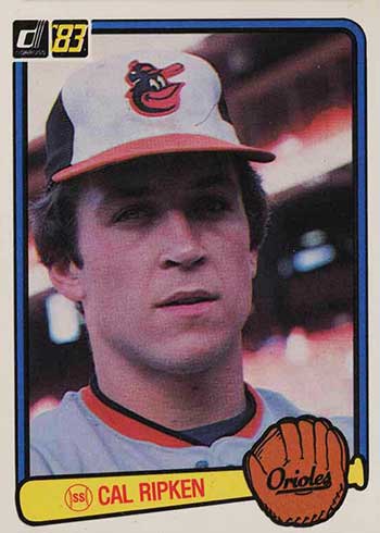 1983 Donruss Baseball Cal Ripken Jr.