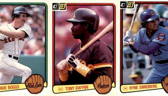 1983 Topps Baseball Complete Near Mint to Mint 792 Card Set with Rookie  Cards of Hall of Famers Wade Boggs, Tony Gwynn and Ryne Sandberg plus the  2nd