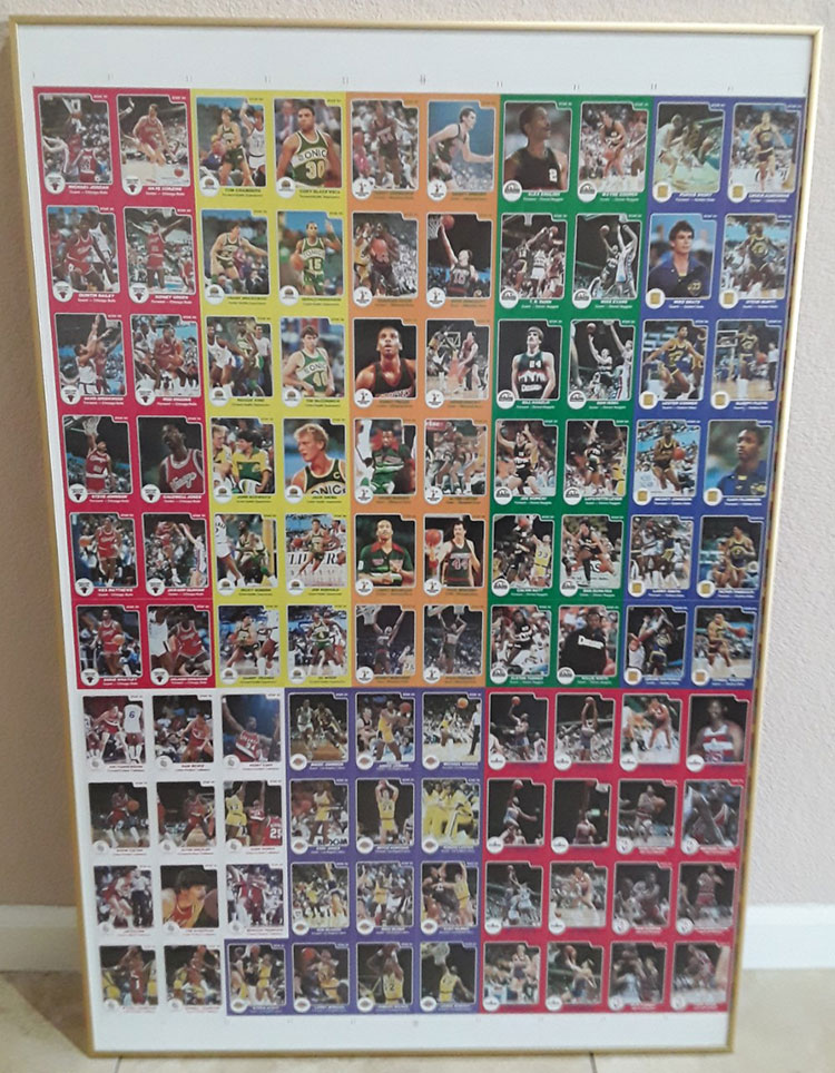 1984-85 Star Dallas Mavericks Arena Set - Star Basketball Cards