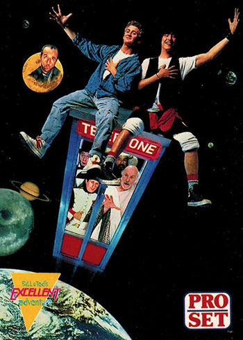 1991 Pro Set Bill and Ted's Excellent Adventure Trading Cards single Wax Pack
