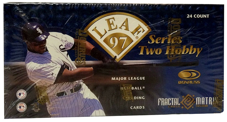 1997 Leaf Series 2 Baseball Hobby Box