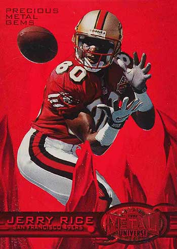 Terrell Owens 1996 Draft Pick Feel The Game Gold Card Football Textured