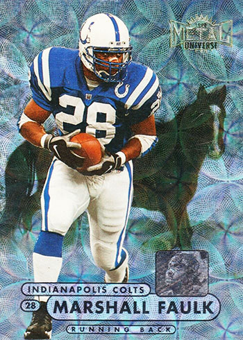 #50 Deion Sanders - 1998 Metal Universe Football Cards (Star