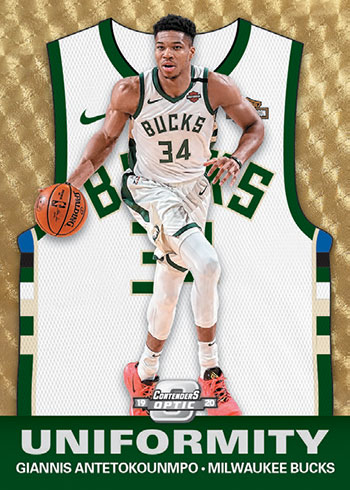 2019-20 Panini Contenders Optic Basketball Uniformity Gold Vinyl