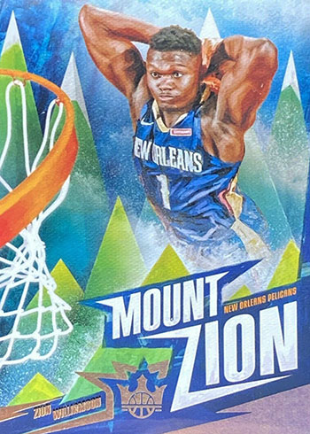 2019-20 Panini Court Kings Basketball Mount Zion Zion Williamson