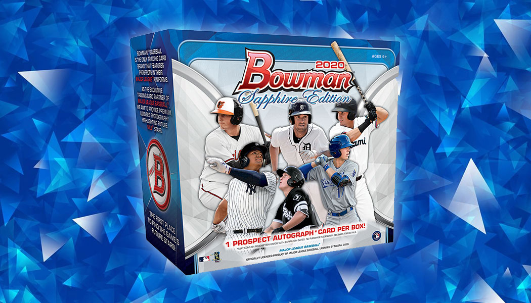 2020 Bowman Sapphire Edition Baseball Checklist, Team Sets, Box Info