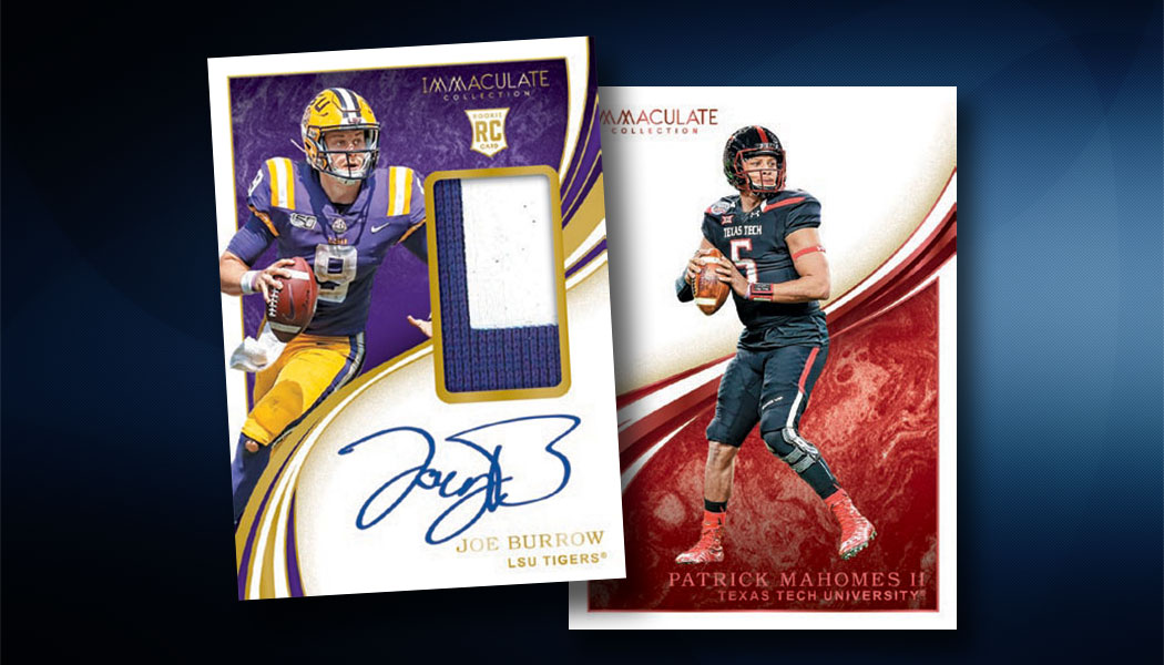 2020 Panini Immaculate Football Checklist, Team Sets, Hobby Box Info