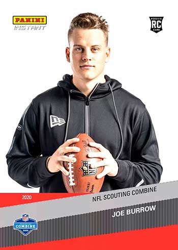 2020 Panini Instant Football 1 Joe Burrow