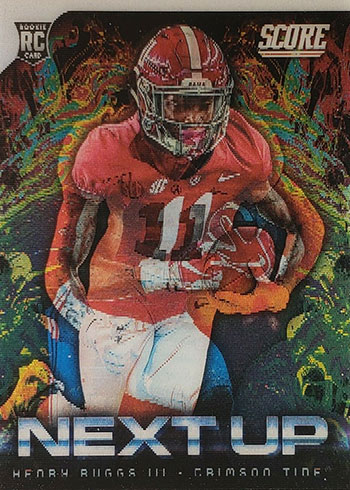 : 2020 Score Football Relic Freshman Flashbacks #18