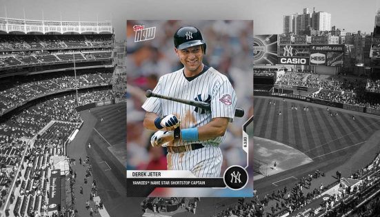 2023 Topps Chrome Derek Jeter Legends Refractor Auto /50 GEM