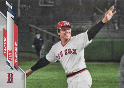 2020 Topps Series 2 Baseball Variations Carlton Fisk