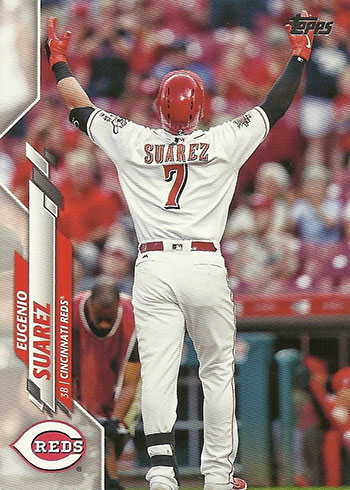 2023 Eugenio Suarez Topps Series 2 #436 Blue Foilboard Parallel 909/999