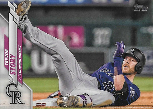 2020 Topps Series 2 Baseball Variations Trevor Story