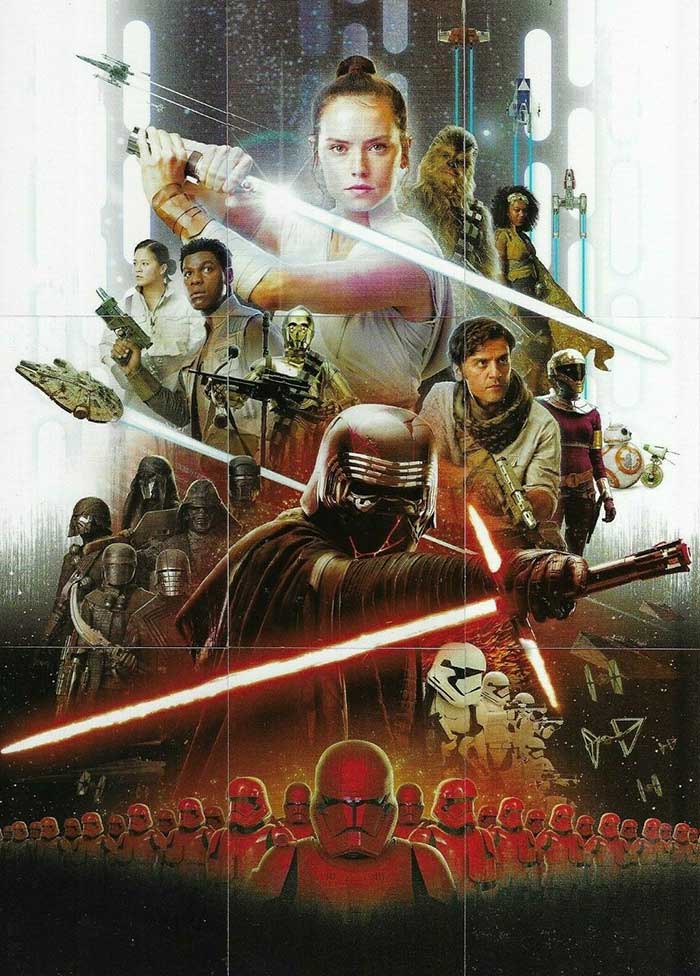 rise of skywalker trading cards