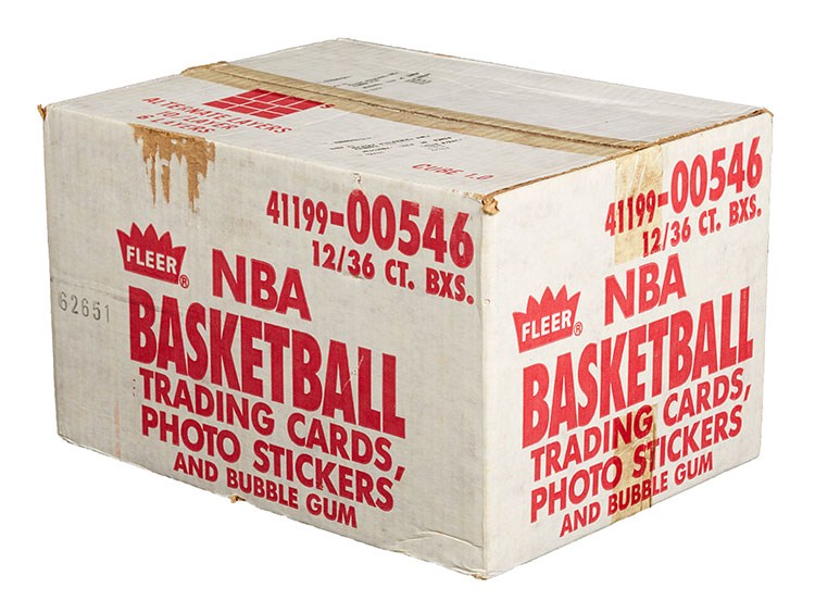 1986-87 Fleer Basketball Sealed Case