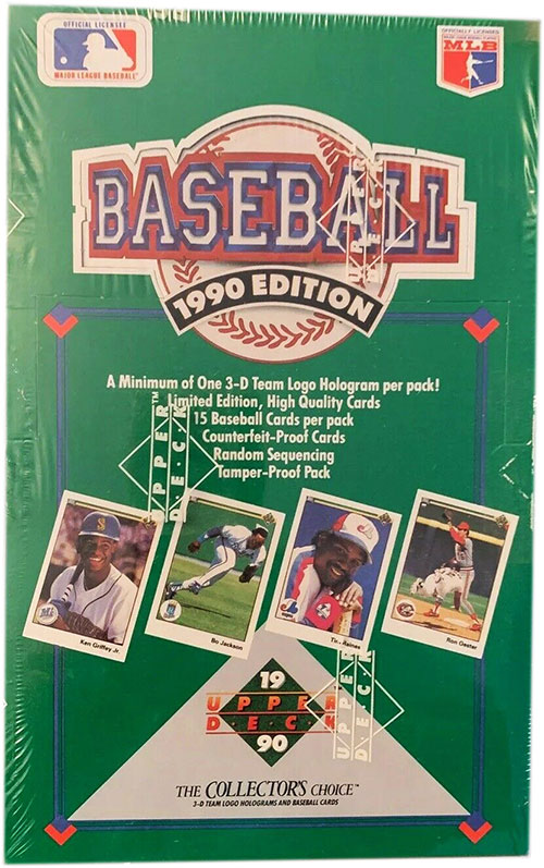 Auction Item 353176897775 Baseball Cards 1990 Upper Deck