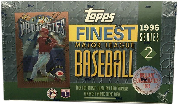 1996 Topps Finest Series 2 Baseball Hobby Box